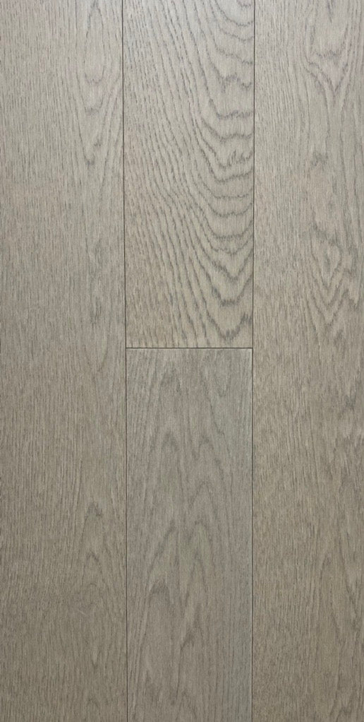 Ingénierie chêne Blanc Brossé - 5 3/4 x 3/4 Sandy Grey