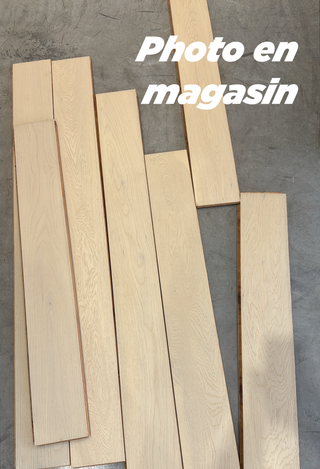 INGÉNIERIE CHÊNE BLANC BROSSÉ 5 X 1/2 CLICK - NAKED