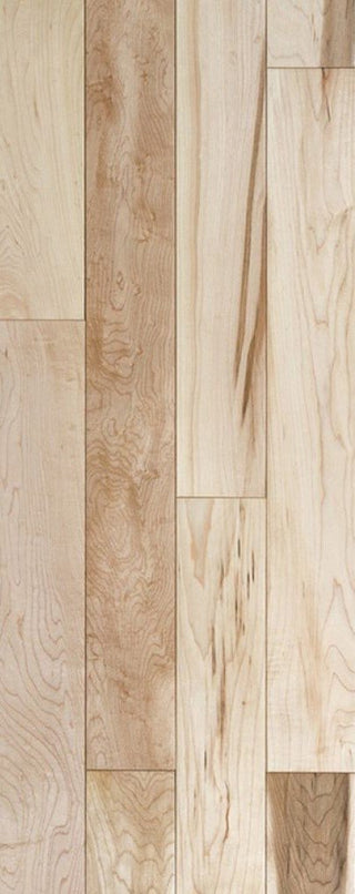 Érable Satin Naturel - 3 1/4 X 3/4 Couleur et lustre Personnalisable